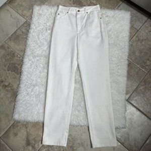 NWT Vintage (Deadstock) St. John Signature White High Rise Waisted Jeans